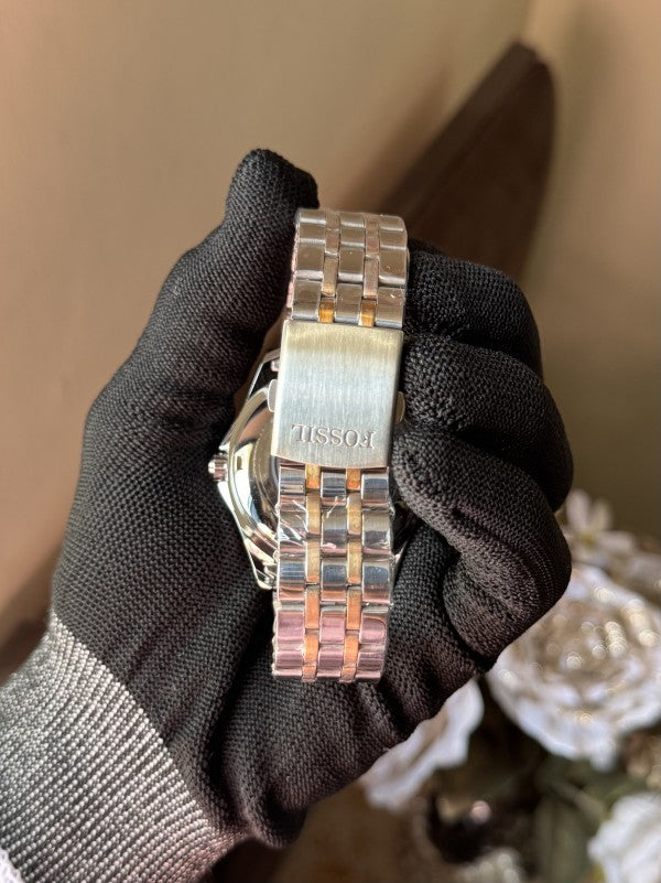 Fossi l Automatic Dual Tone Metal Premium Watch